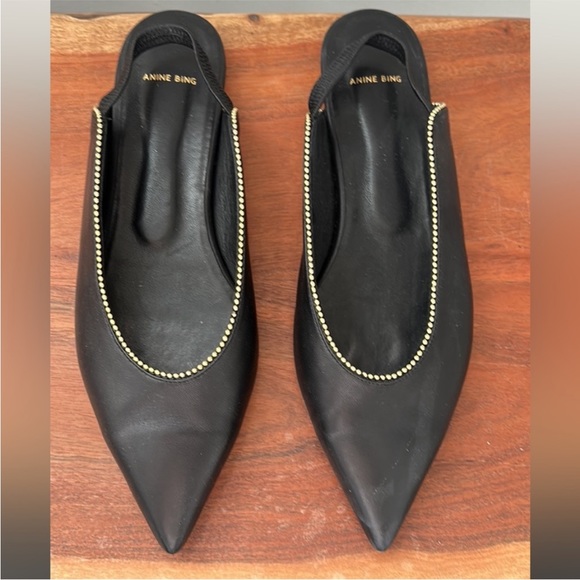 Anine Bing Black Women's Shoes - Picture 1 of 6